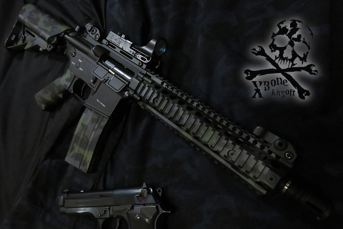 Mk18 Mod1 塗装